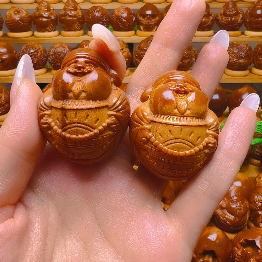 手串/手链橄榄核嘟嘟财神一对
