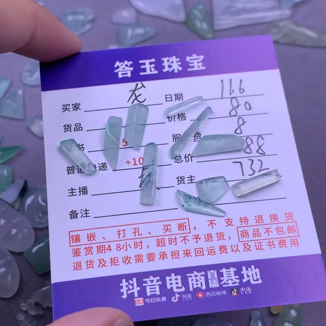 颈饰未镶嵌翡翠龙*