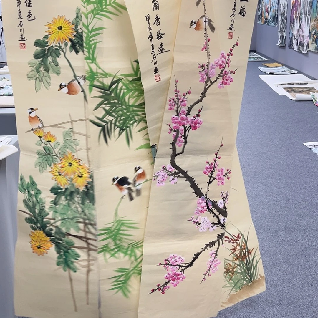 国画国画老师作品