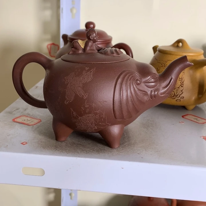 紫砂茶壶原矿手工3