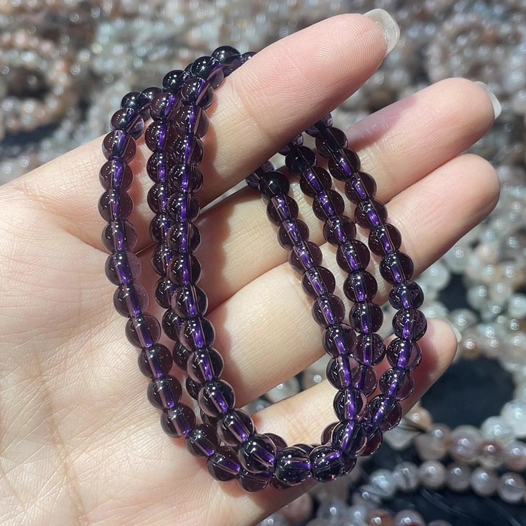 手链水晶未镶嵌紫水晶手串6Ｍ