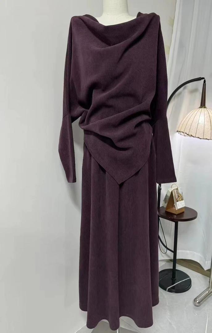 时尚套装美拉德风欧式女装秋冬气质