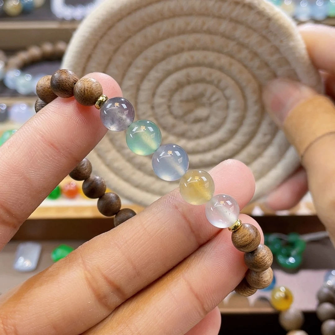 【闪购商品】未镶嵌手链翡翠卡8+马卡龙