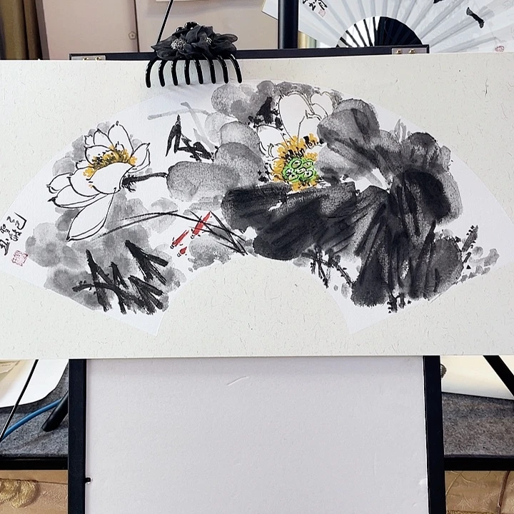 国画张圣敏先生纯手绘作品