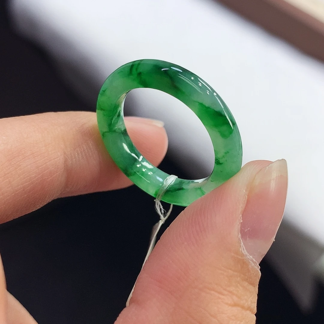 翡翠未镶嵌戒指15号