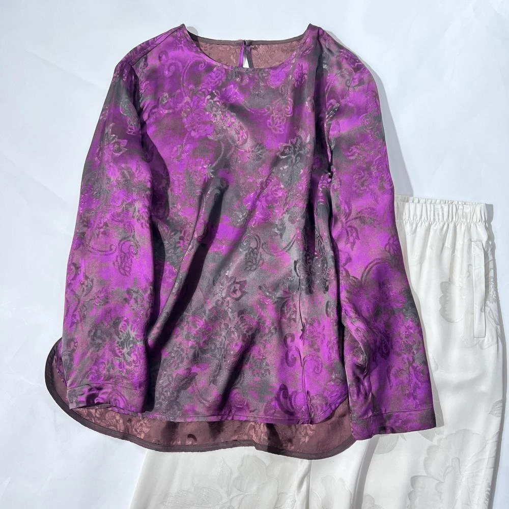 809 经典百搭圆领长袖T恤上衣