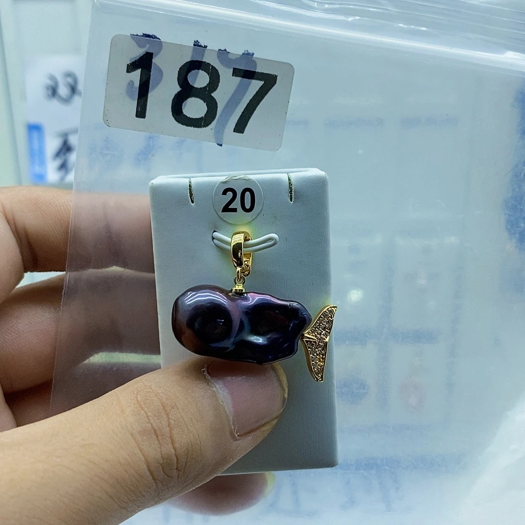 合金淡水珍珠颈饰