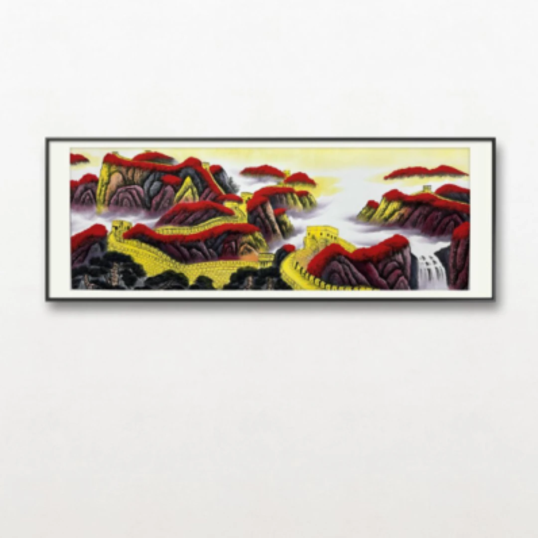 唐振峰（雄风万里）小六尺书法作品