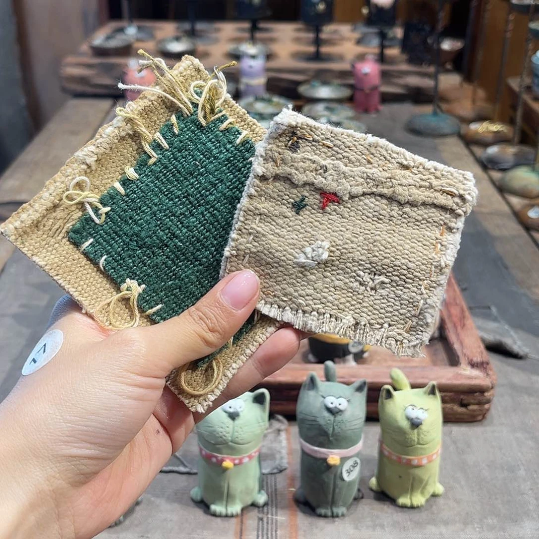 紫砂手工制作锡壶承