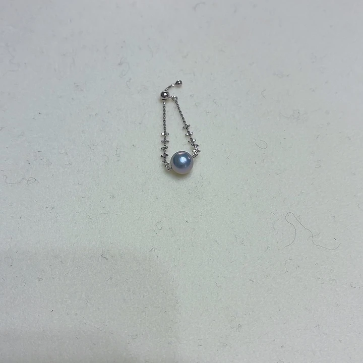 戒指18K金镶嵌海水珍珠