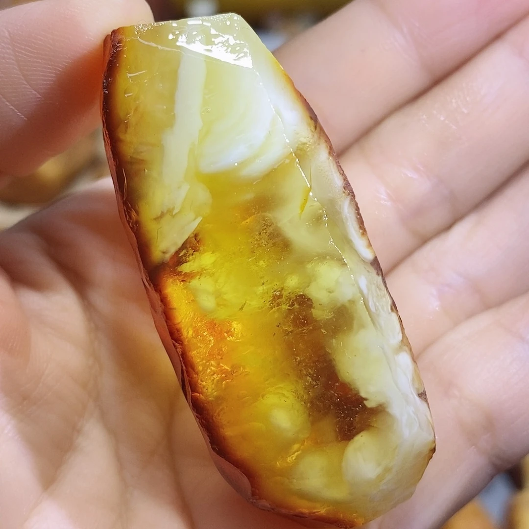 定制琥珀蜜蜡原石