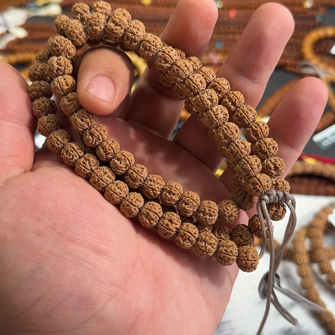 金刚菩提手串凹底梅花手持