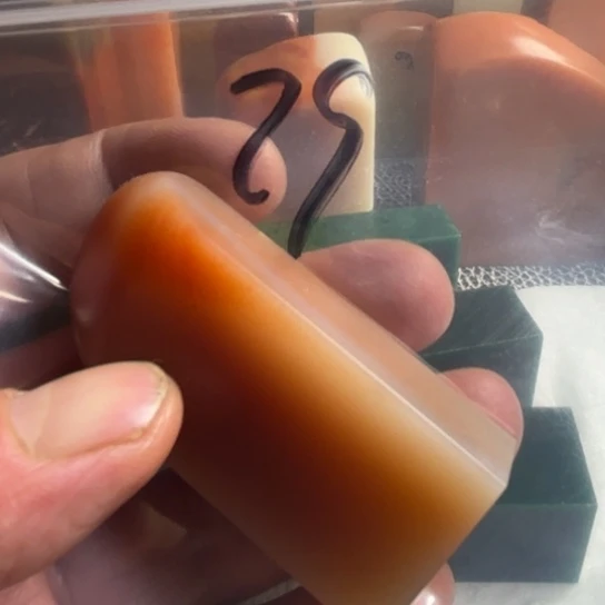 老挝石君*老挝精美素章