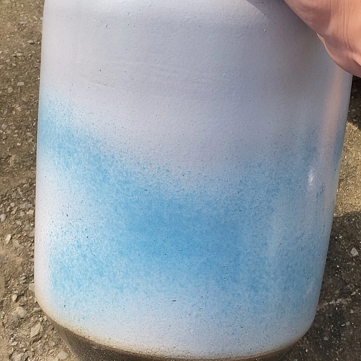 紫砂花盆紫砂瑕疵21.33花盆