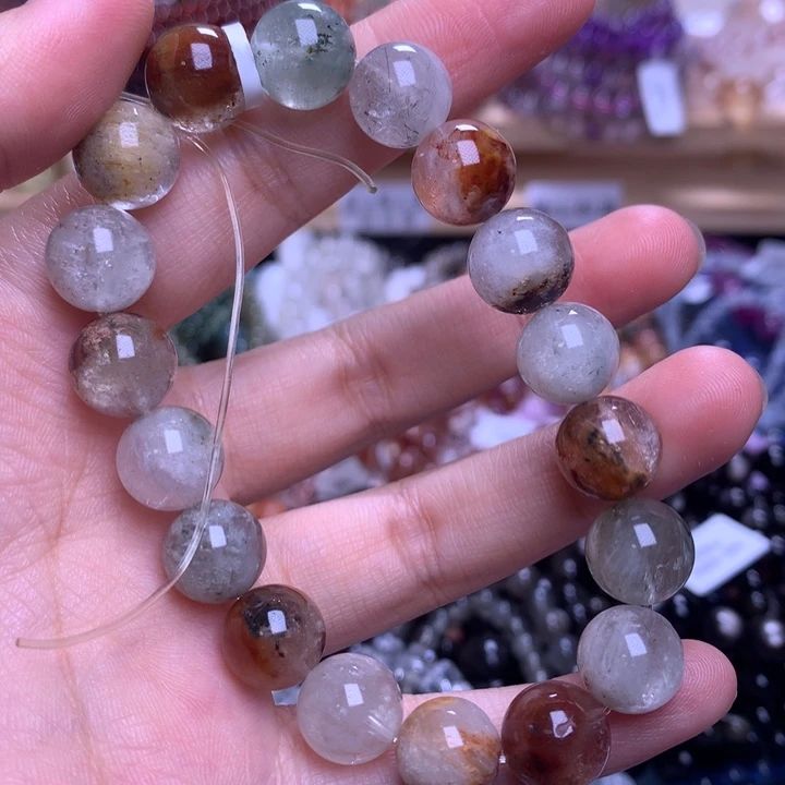 未镶嵌手串水晶10.9幽灵兔毛