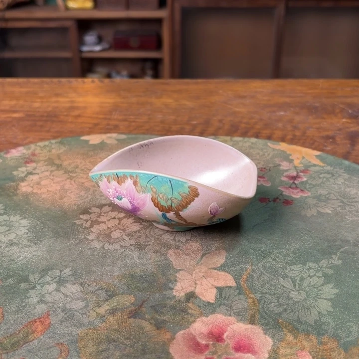 柴烧纯手工手绘陶瓷