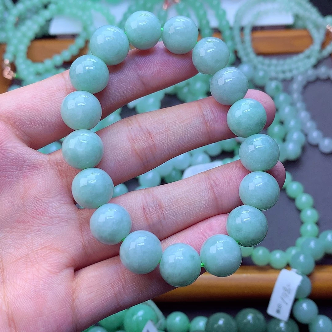 翡翠未镶嵌毛衣链