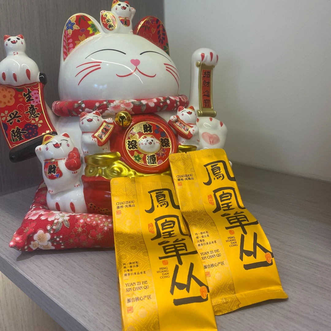 {年货茶礼} 凤凰单丛潮汕特产茶礼盒装22泡（176克)