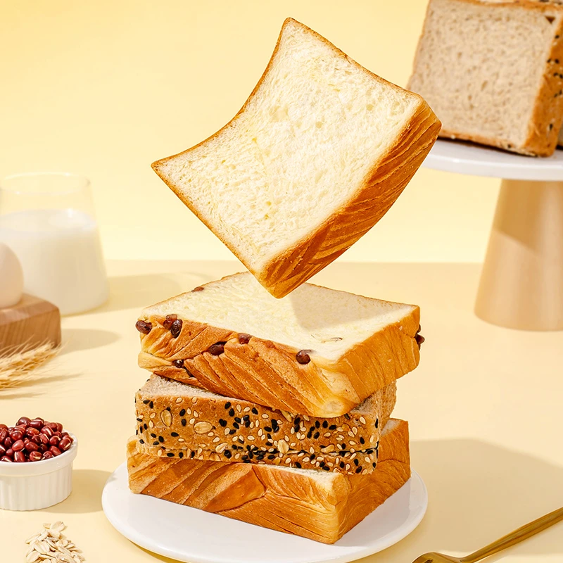 宜顶【工厂直发】330克厚切吐司营养全麦饱腹早餐代餐好吃健康面包