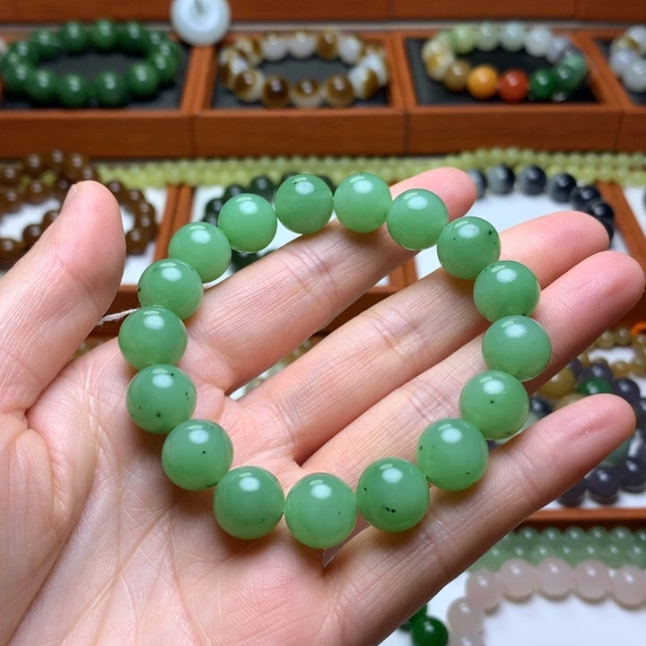 和田玉手串未镶嵌