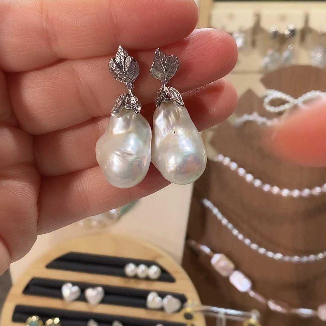 颈饰合金淡水珍珠