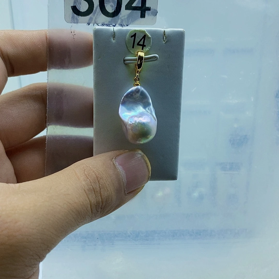 颈饰淡水珍珠合金