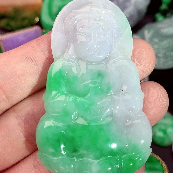 吊坠(不含链)未镶嵌翡翠