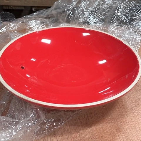 微瑕，明火，口径27厘米，红盖