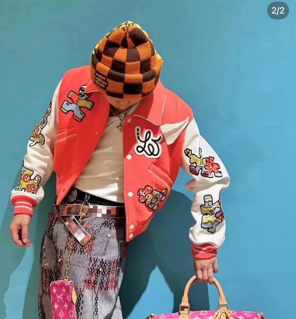 全新未使用 LouisVuitton/路易威登 24年秀款羊毛冷帽/公价8800