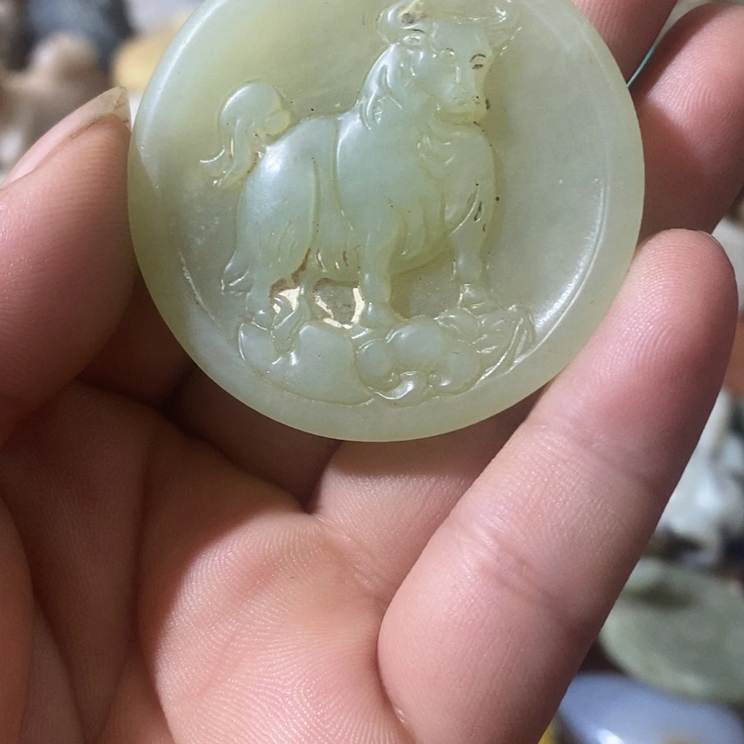 和田玉（糖玉）未镶嵌挂件