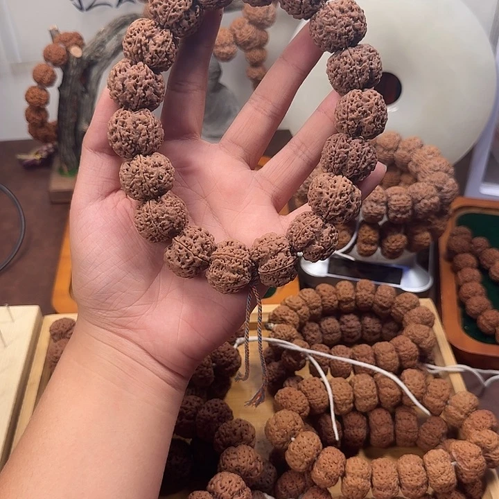 金刚菩提吊坠26大梅花手持