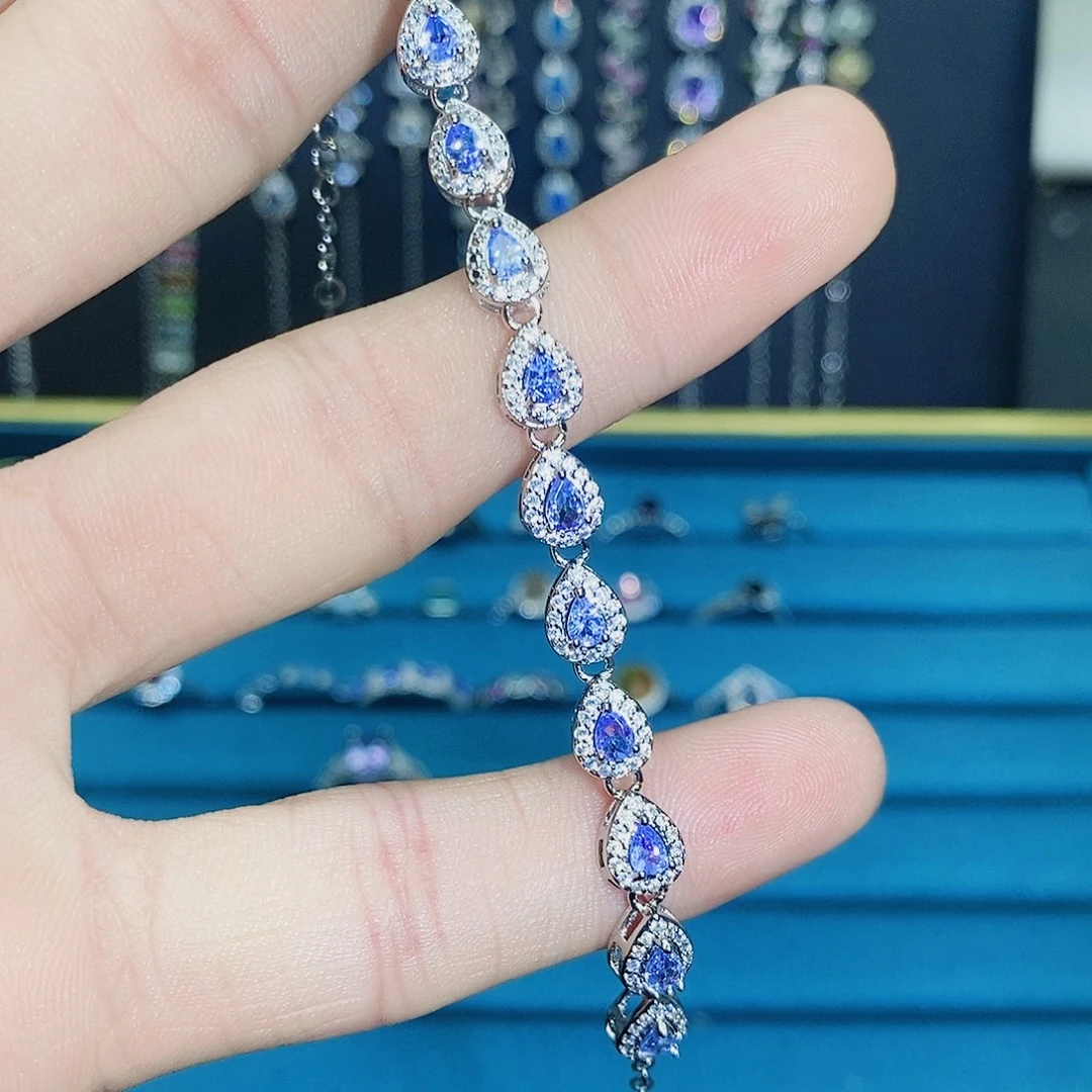 紫晶珠宝半成品银S925镶嵌