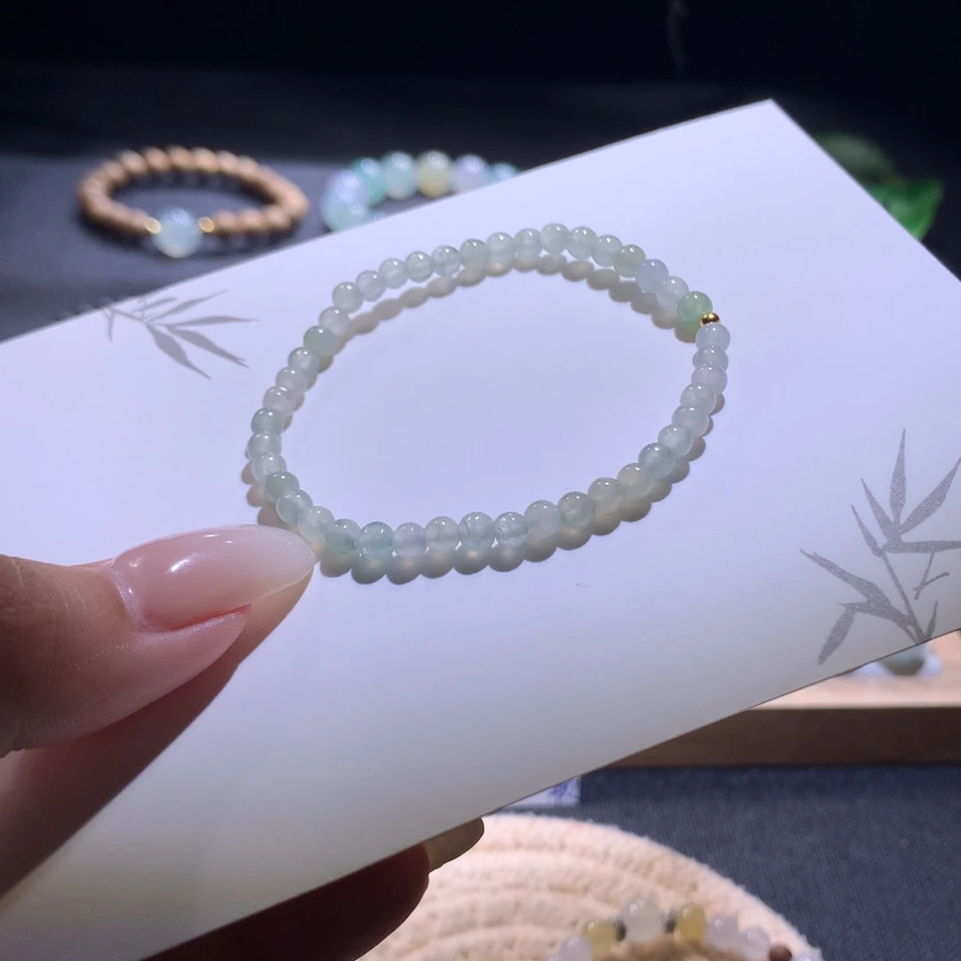 未镶嵌手串翡翠福利小米手串卡4左右有瑕