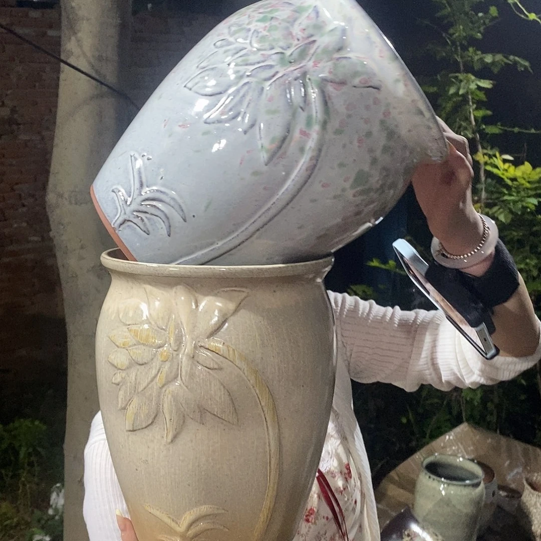 紫砂花盆正品20/25