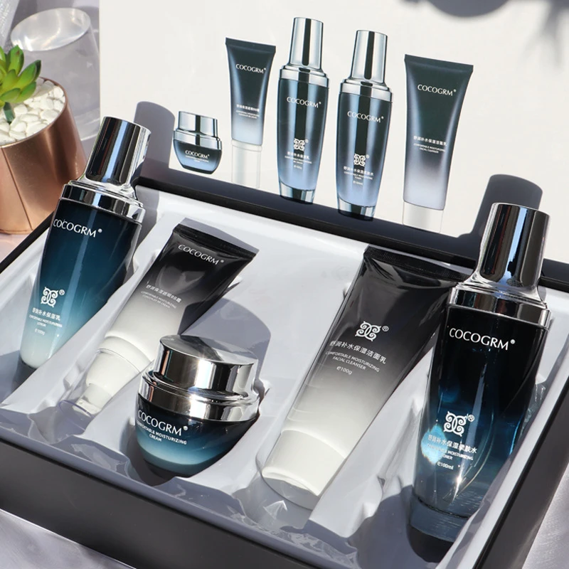 小黑瓶水乳五件套装补水保湿滋润护肤品全套礼盒3