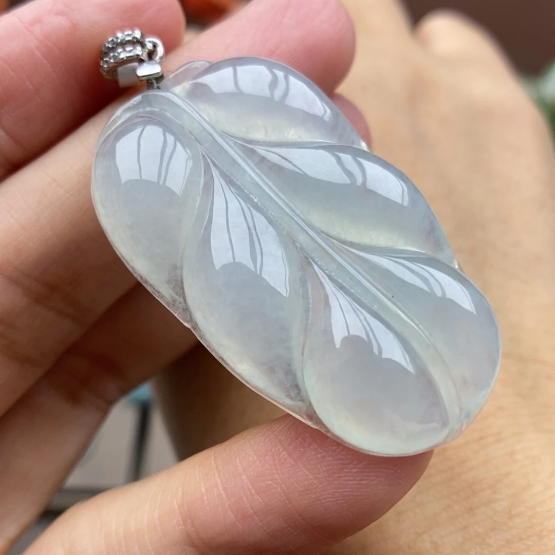 【闪购商品】颈饰银S925镶嵌翡翠28