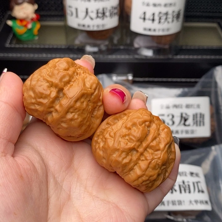 把件文玩核桃蛤蟆40边肚