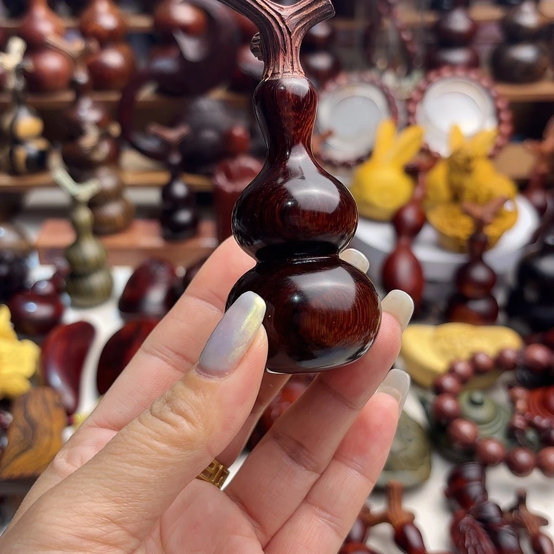 情***醉东非小叶紫檀葫芦3.8