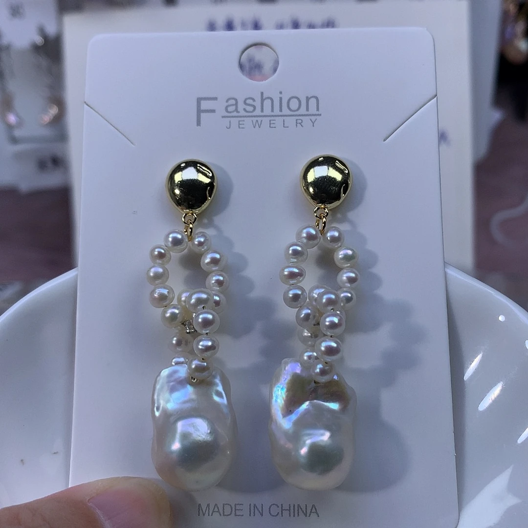 非金属合金特价耳饰4574