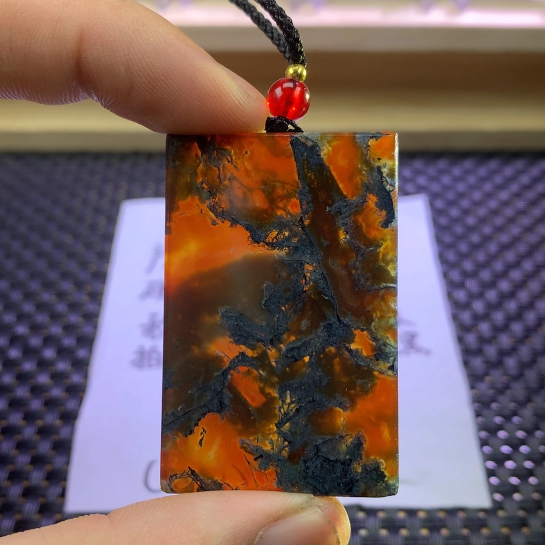 心***北玛瑙/玉髓未镶嵌颈饰