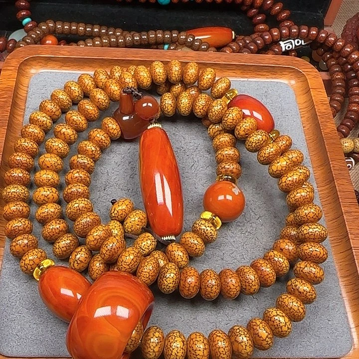 星月菩提吊坠小*星月菩提吊坠