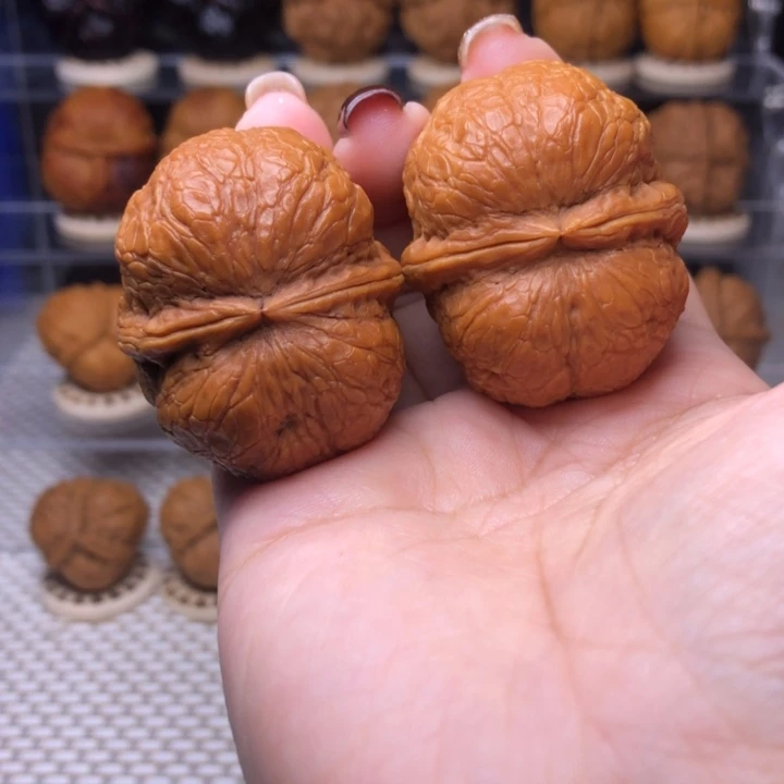 把件文玩核桃47号峭壁元宝41尺