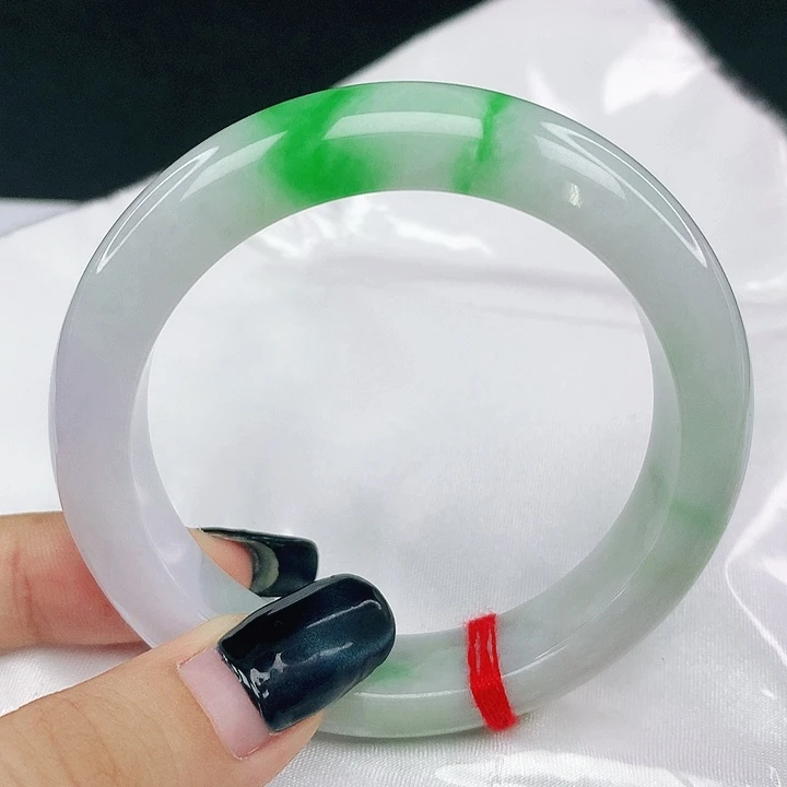 翡翠手镯未镶嵌圈52.5，0A05