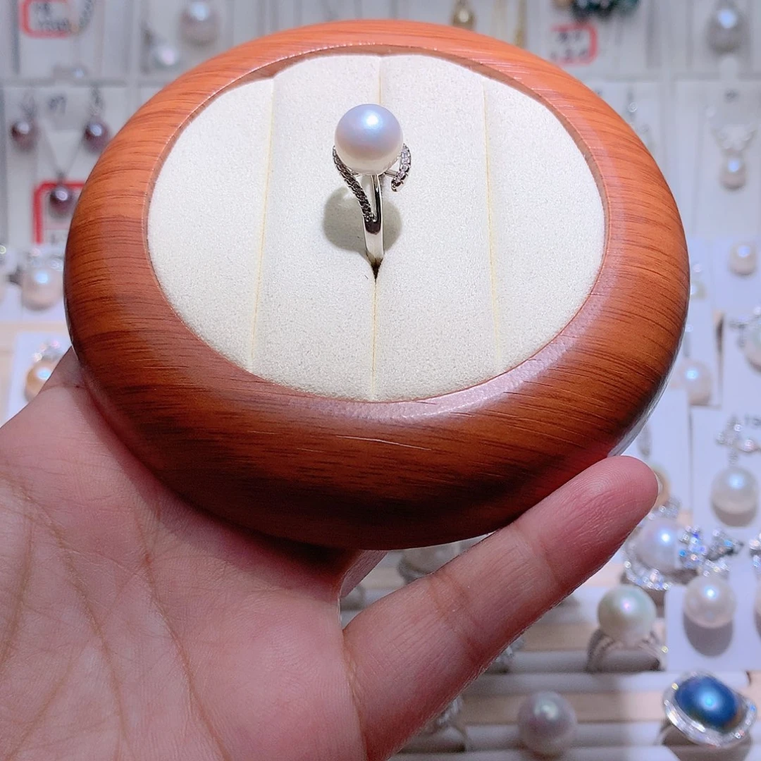 戒指未镶嵌淡水珍珠CC10.5mm