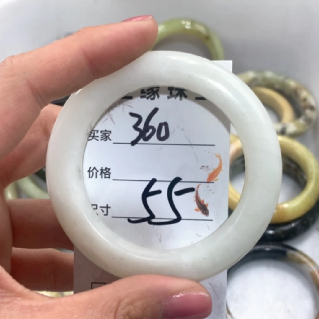 【闪购商品】合金蛇纹石玉手镯