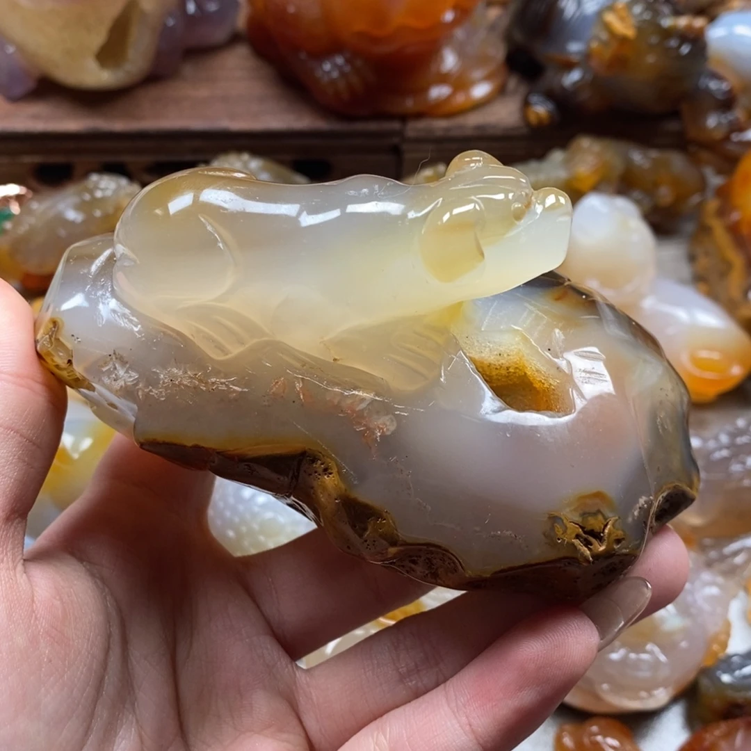 用***9玛瑙/玉髓未镶嵌颈饰