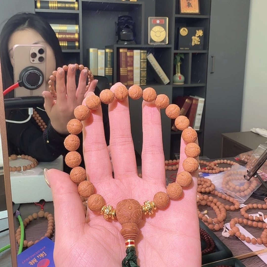 手串凤眼菩提10.5实心籽