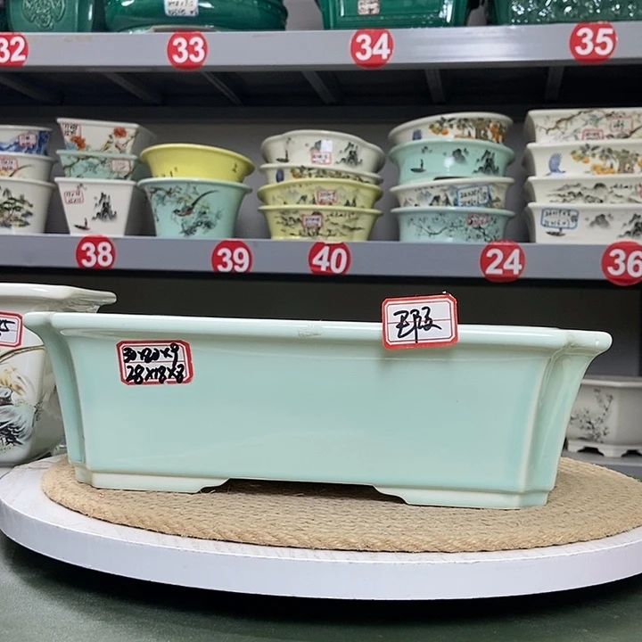 紫砂紫砂花盆8052