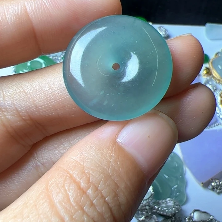 ****7翡翠未镶嵌吊坠(不含链)