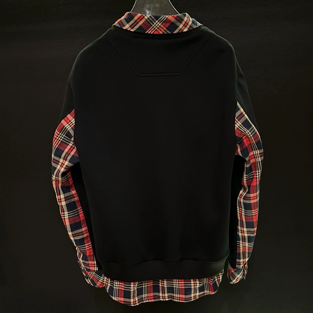 【大发推荐】早春新品潮流单品立体卫衣假两件6107-2